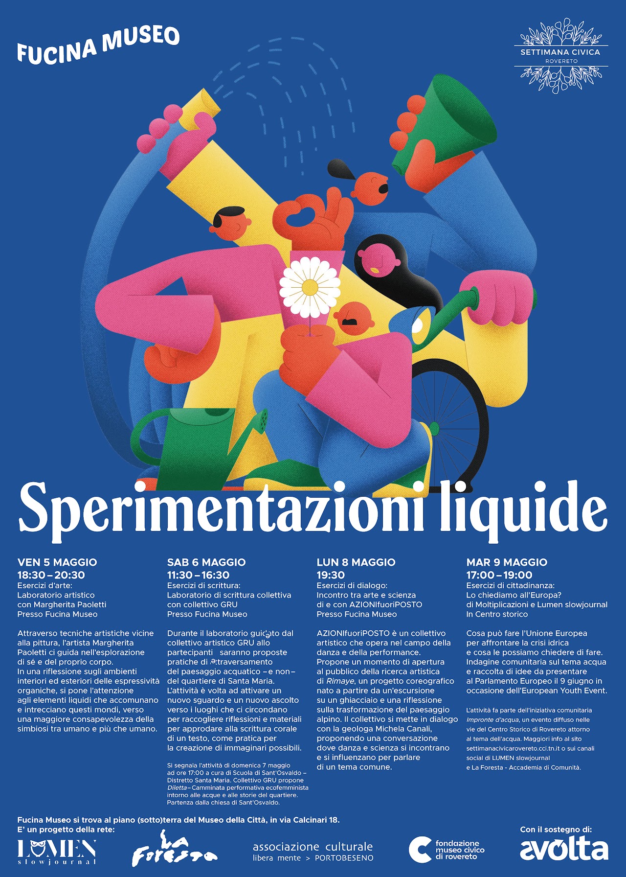 Locandina sperimentazioni liquide