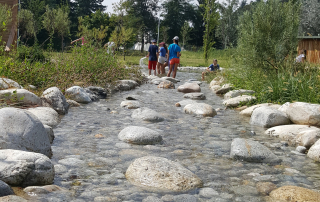 il percorso a piedi nudi