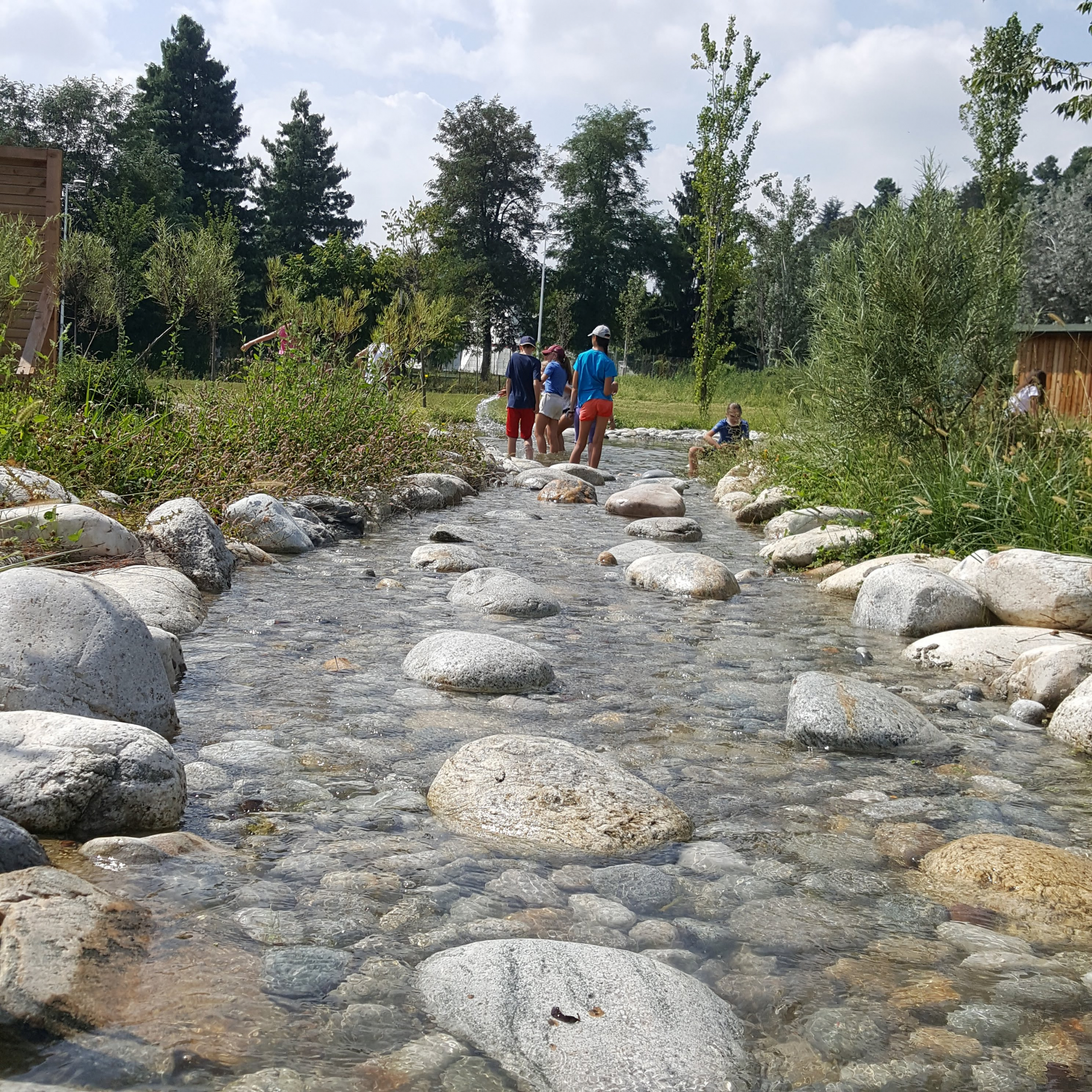 il percorso a piedi nudi