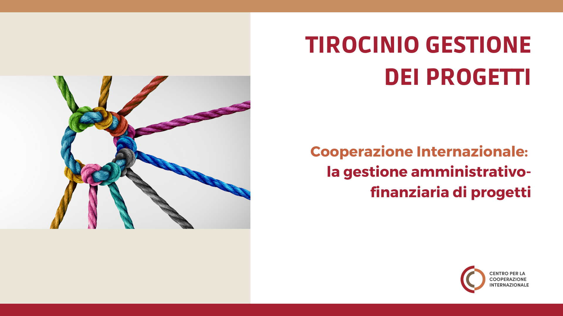 Cooperazione Internazionale la gestione amministrativo-finanziaria di progetti