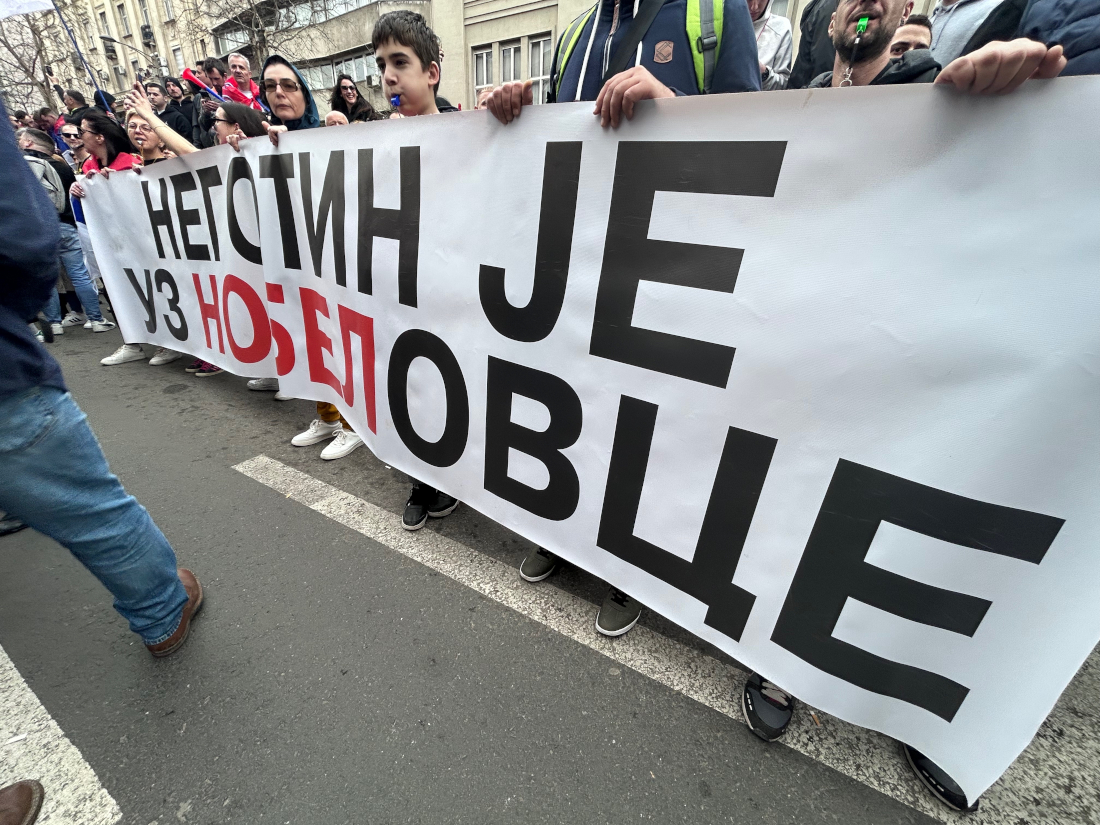 Belgrado, 15 marzo 2025 - Foto M. Moratti