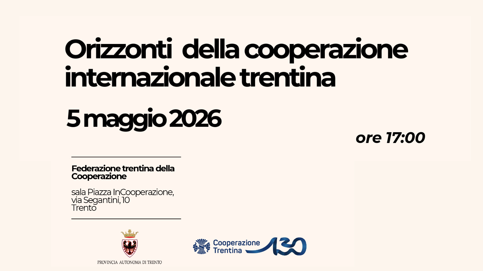 Incontro cooperazione trentina
