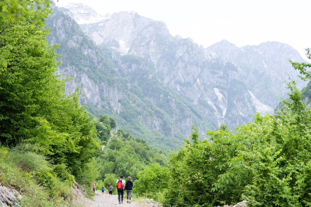 Mountain,Landscape,In,National,Park,Theth,In,The,Albanian,Alps. Albanian Alps © Shutterstock/Andrew Angelov